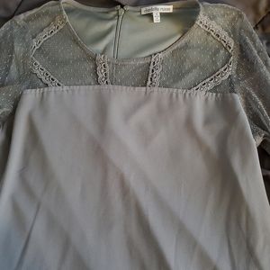 Grey Charlotte Russe midi dress